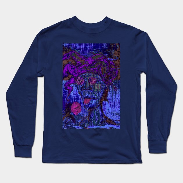 A Fool In The Rain Long Sleeve T-Shirt by Dan Teo